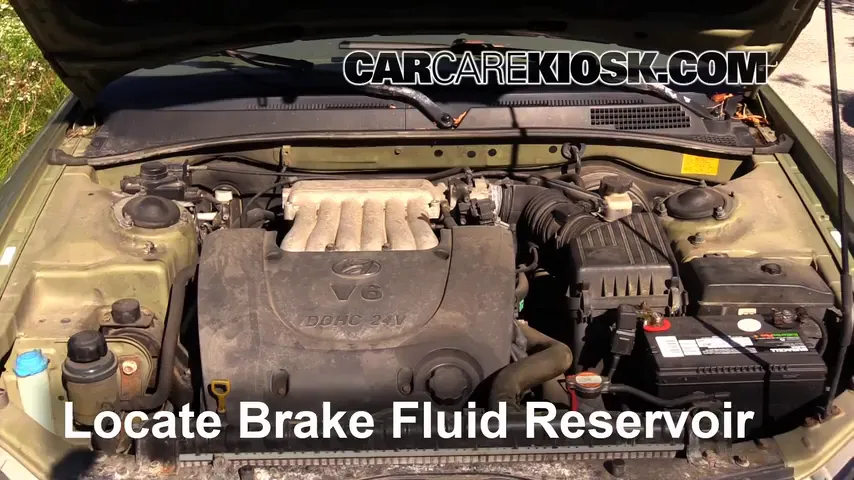2000 Hyundai Sonata GLS 2.5L V6 Brake Fluid